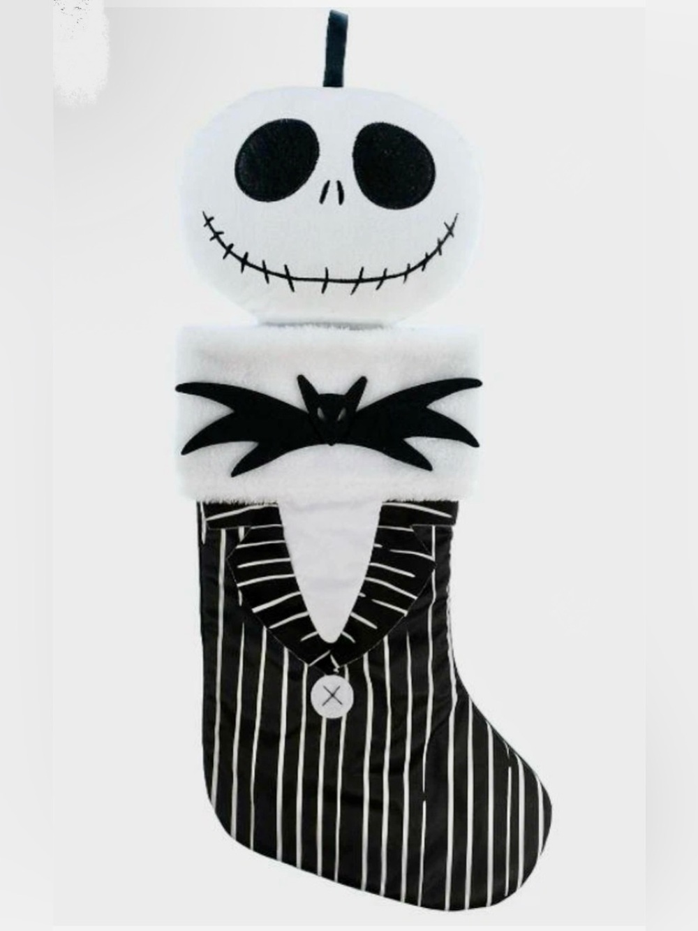 The Nightmare Before Christmas Jack Skellington Plush Stocking